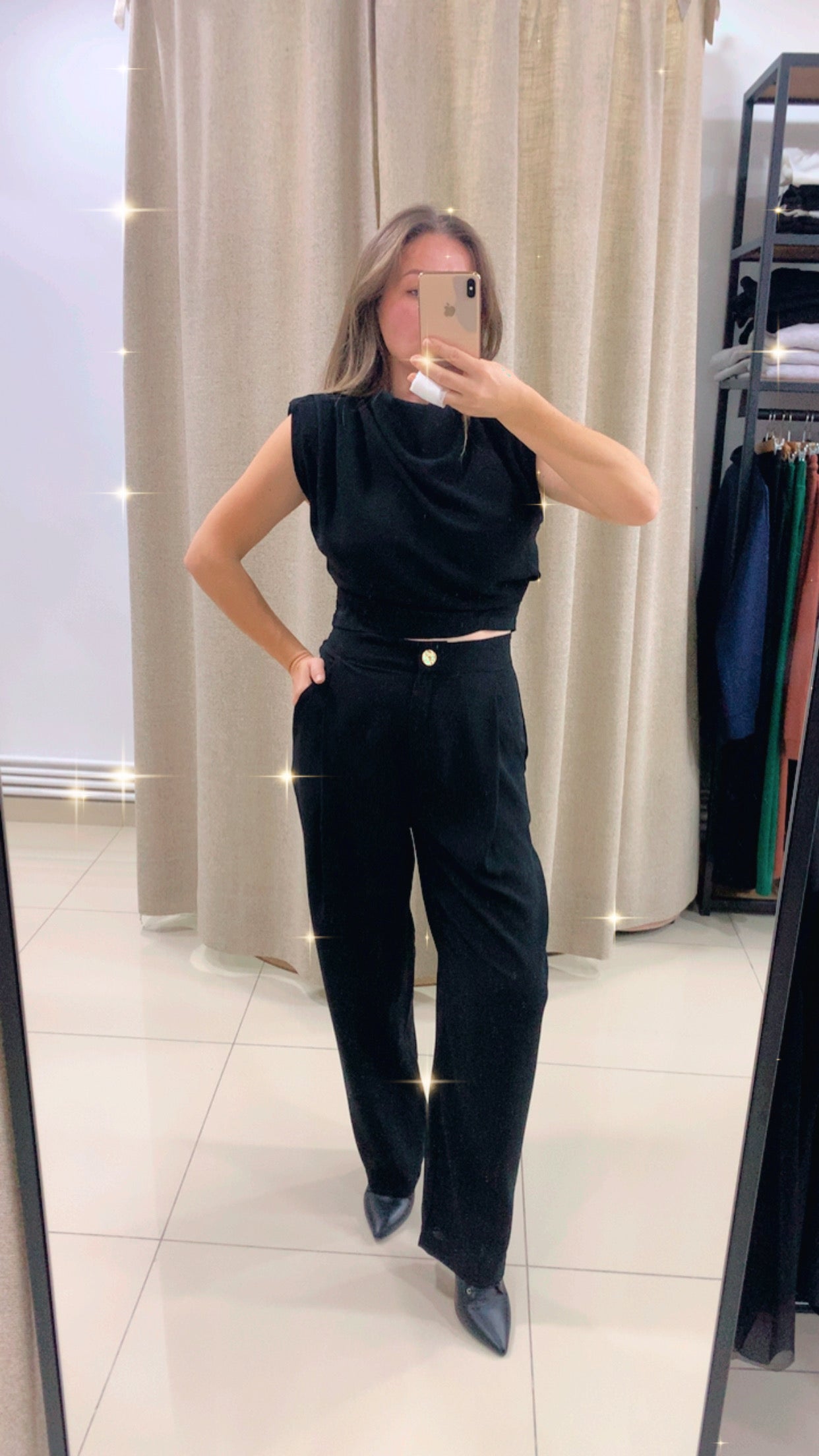 Degaje Yaka Takım Siyah